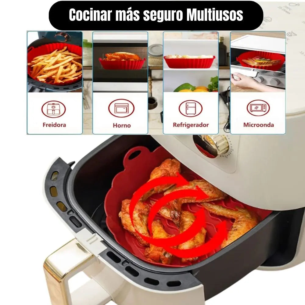 Pack Air Fryer™ Moldes & Accesorios Premium