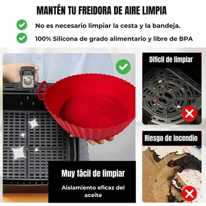 Pack Air Fryer™ Moldes & Accesorios Premium