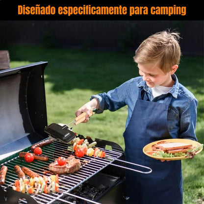 Toast Pro™ Sandwichera multifunción antiadherente de doble cara